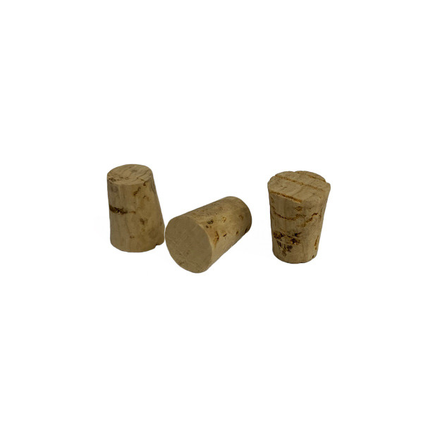 tiny tapered cork stoppers